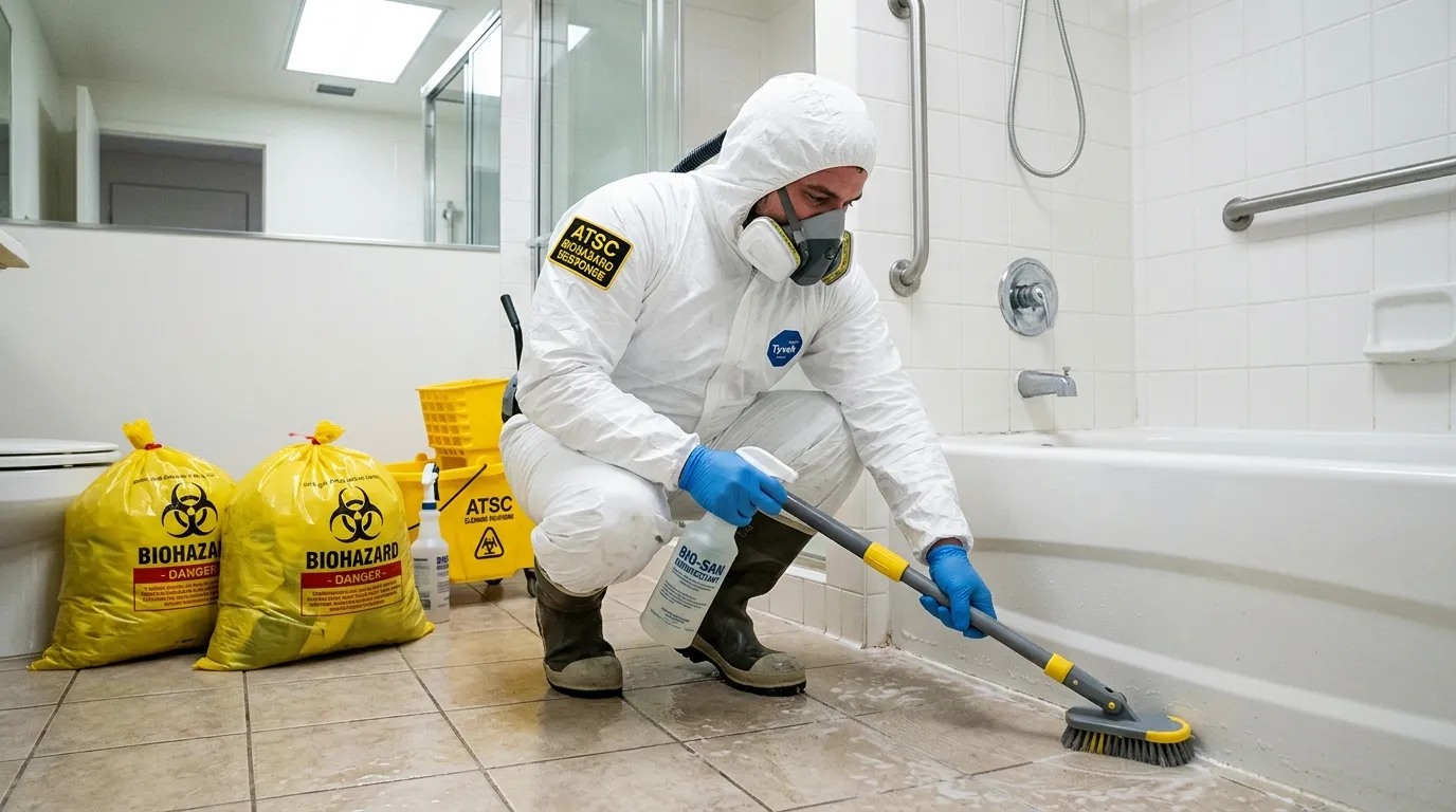 Decontamination equipment deployed for Blood Cleanup in Othello